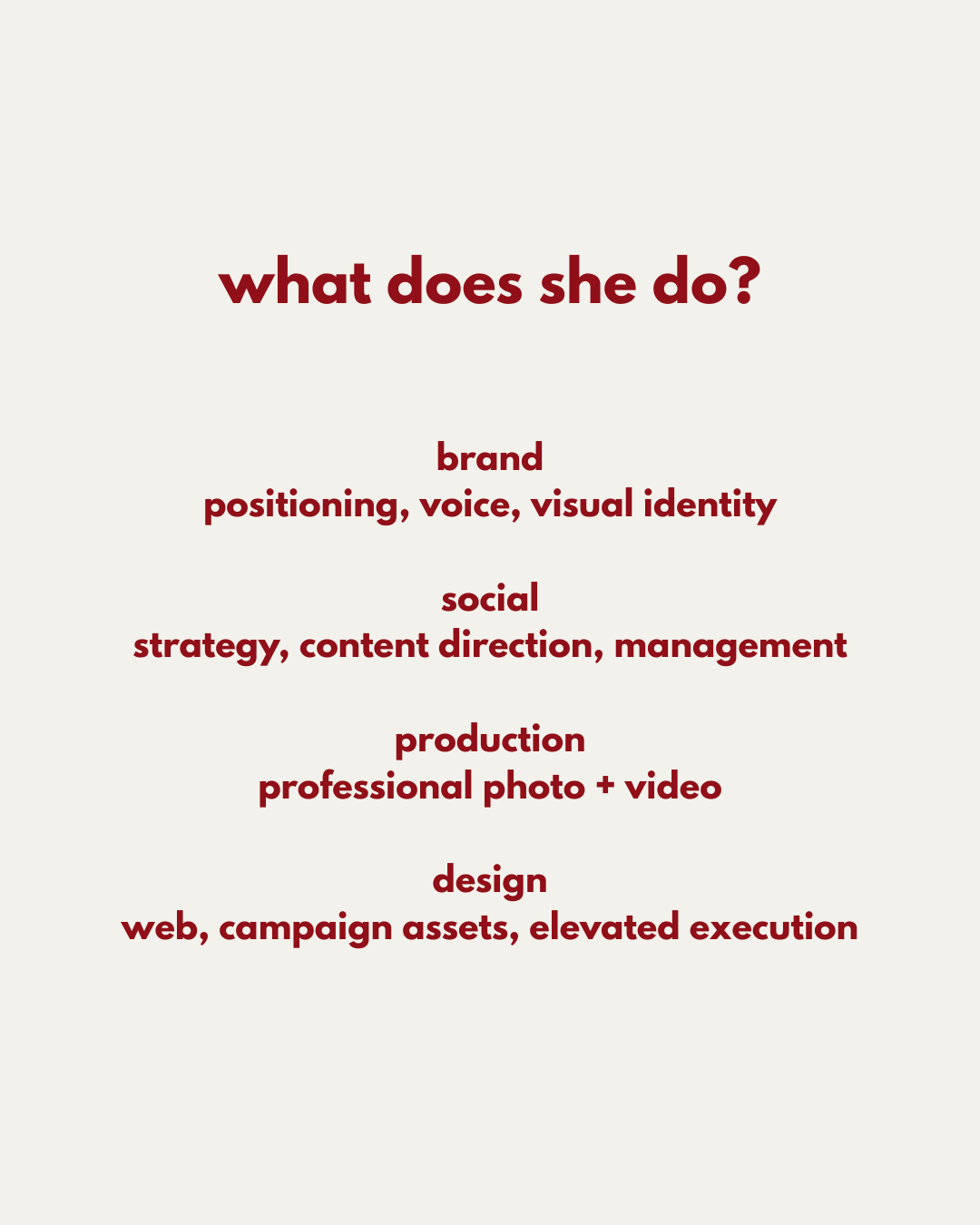 Opal Haus brand, social, production, and design services