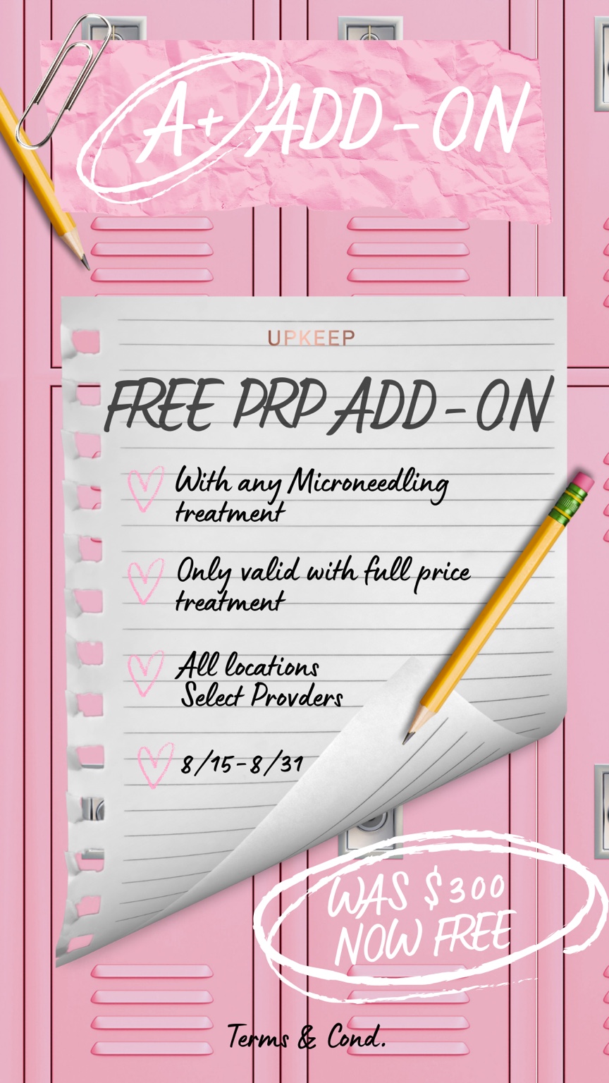 PRP Add-on campaign graphic